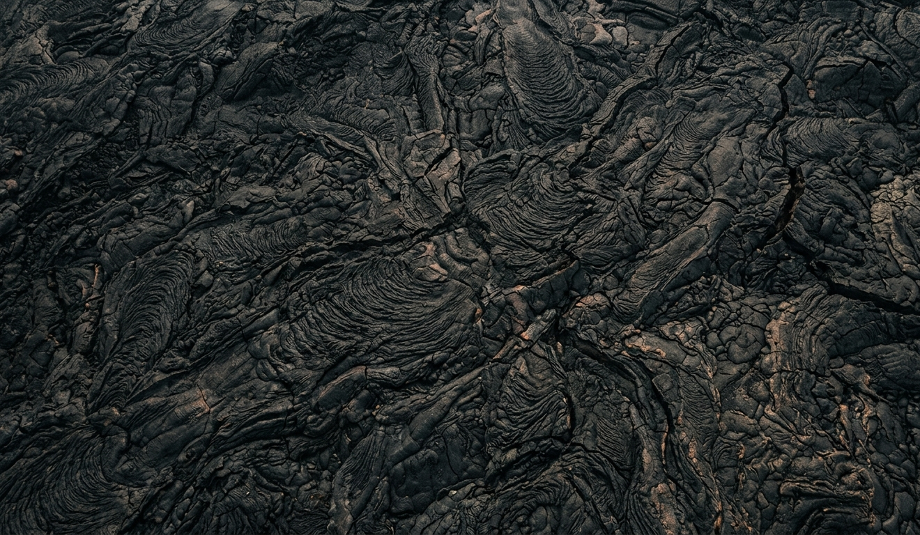 Lava field texture background